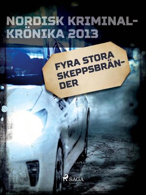 cover image of Fyra stora skeppsbränder
